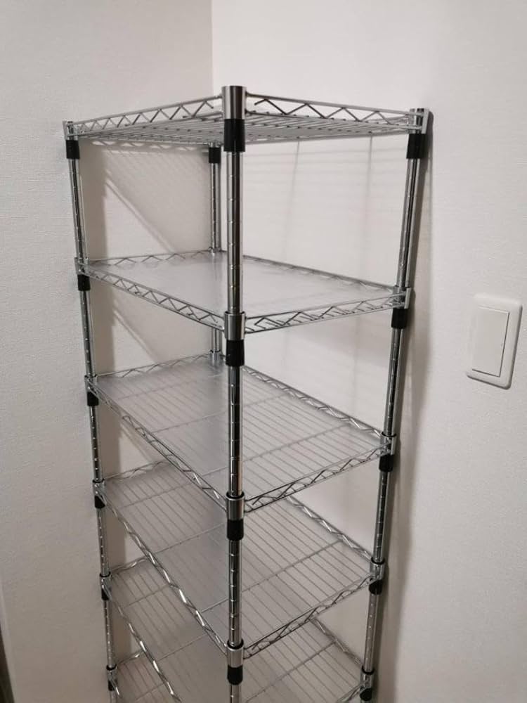 Amazon|組み立て簡単な防カビ加工スチールラック|スチールラック本体 Amazon|組み立て簡単な防カビ加工スチールラック|スチールラック本体